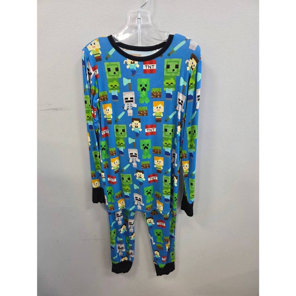 NEW CHARLIES PROJECT boy's it's mine bamboo loungewear in blue